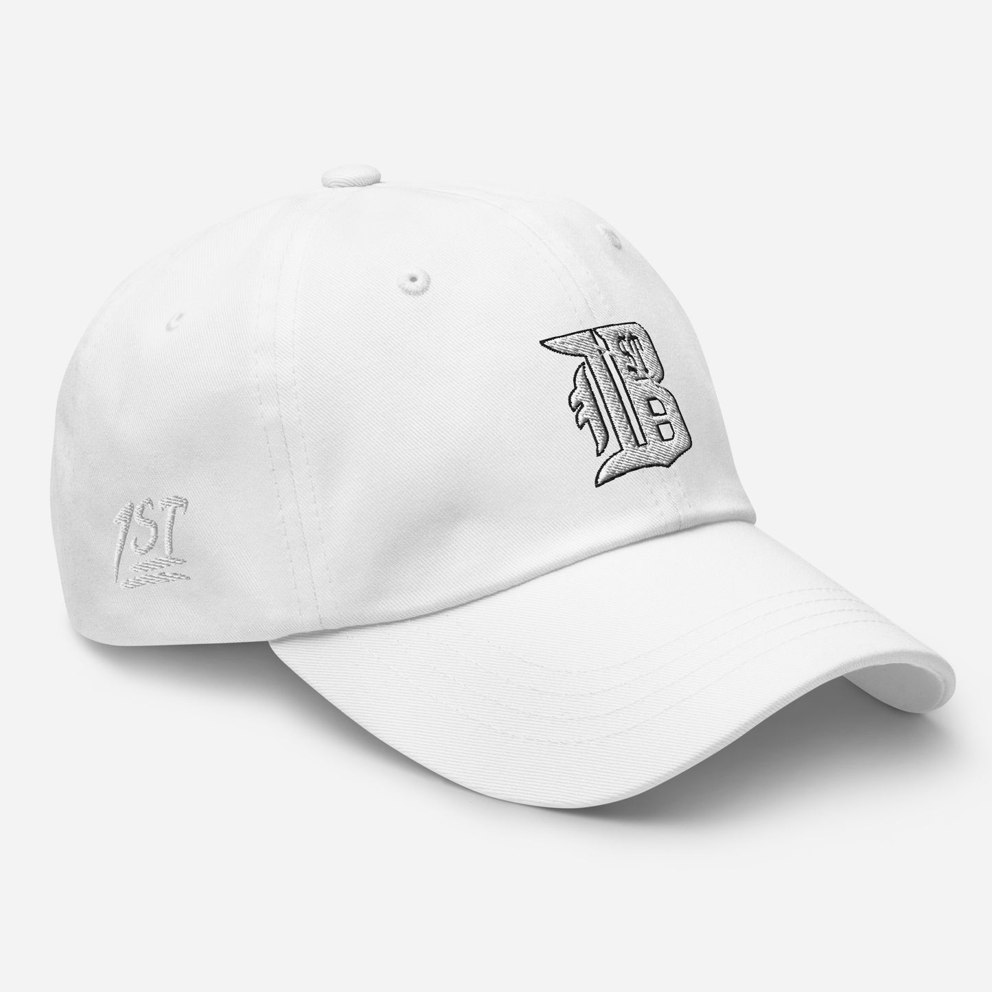 1ST BALLOT -- Dad Hat (Embroidered White Design)