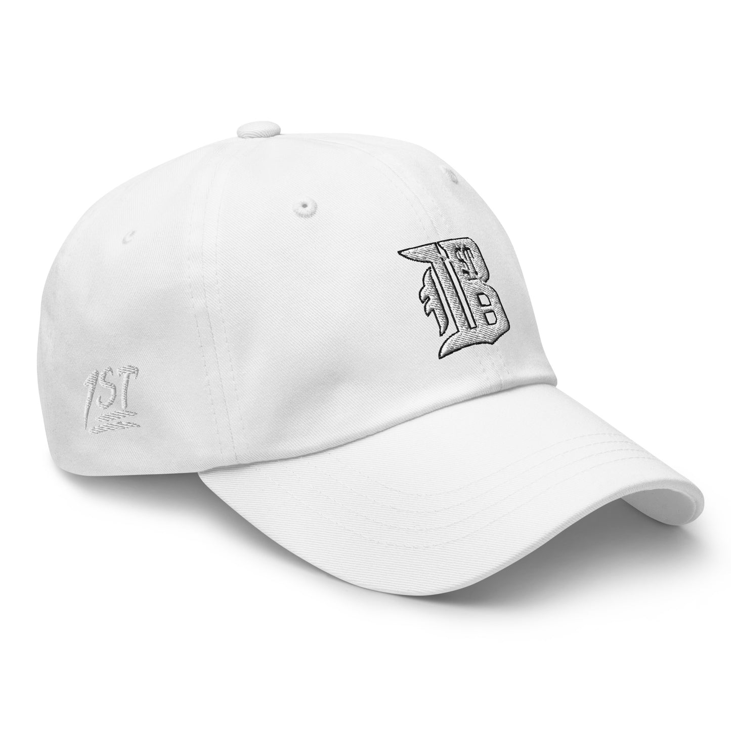 1ST BALLOT -- Dad Hat (Embroidered White Design)