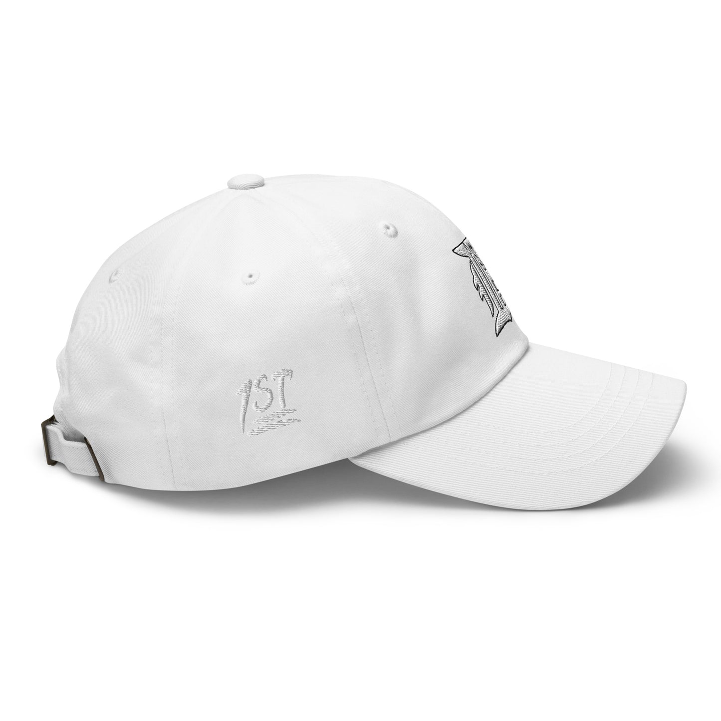 1ST BALLOT -- Dad Hat (Embroidered White Design)