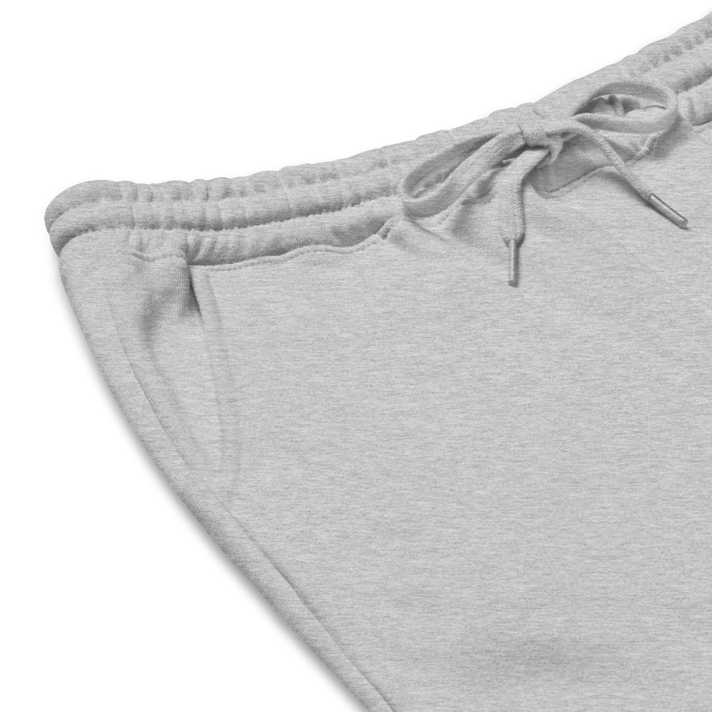 THANK YOU -- Mens Fleece Shorts (Praying Hands White Design)