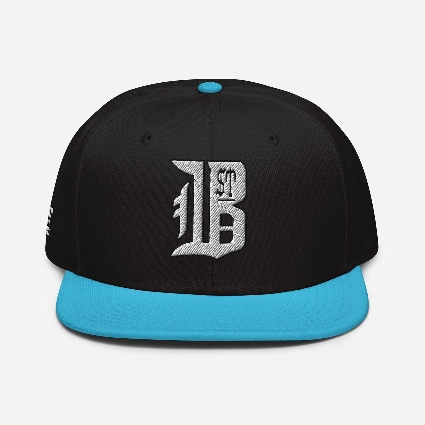 "1ST BALLOT" -- Snapback Hat (Embroidered White Design)