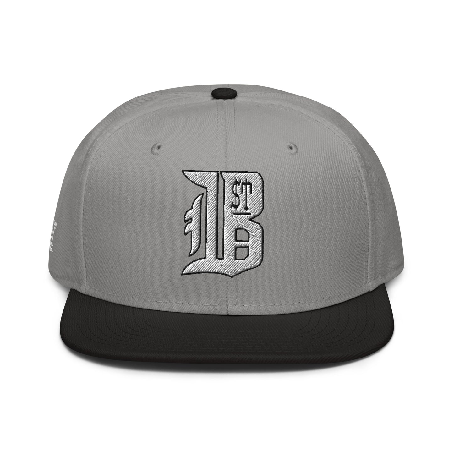 "1ST BALLOT" -- Snapback Hat (Embroidered White Design)