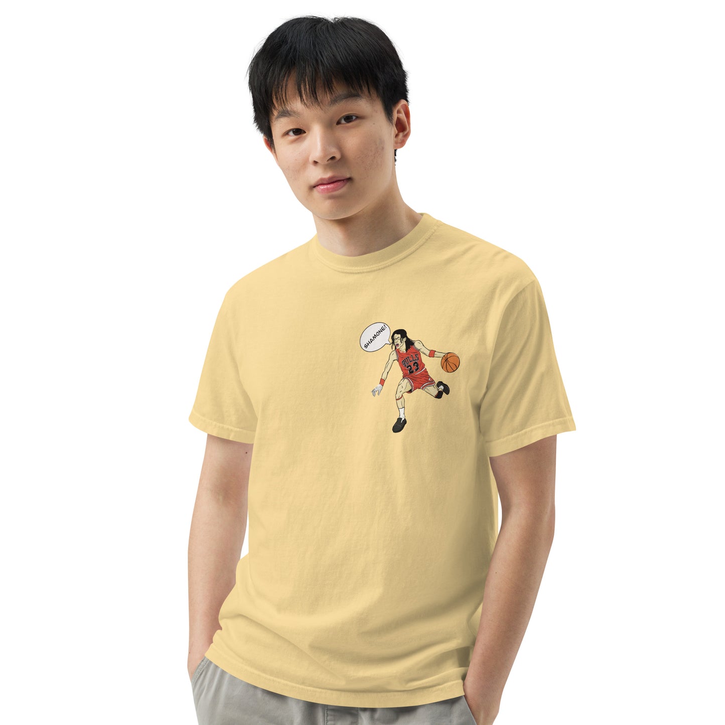 THE GOAT ("SHAMONE!")-- Mens T-Shirt